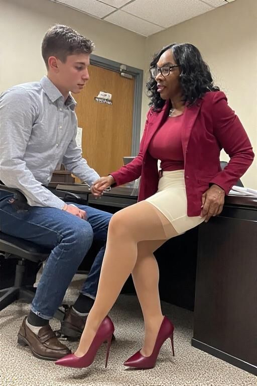 Meeting with the teacher after class