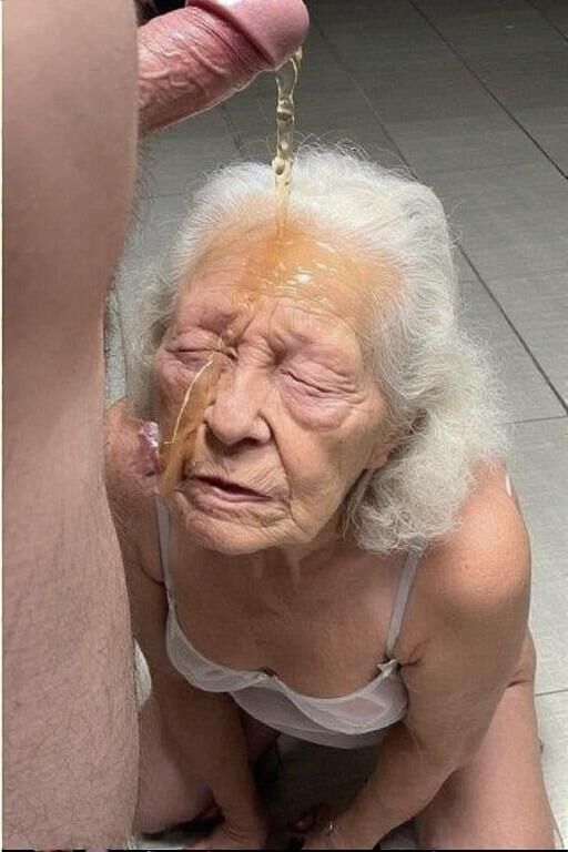 Granny Gets Pissed On