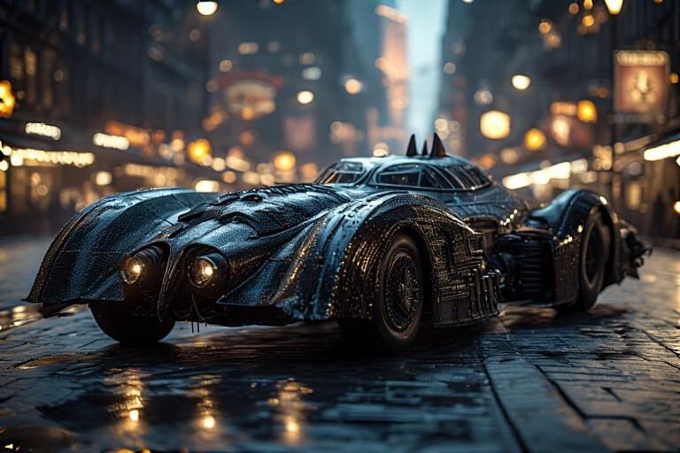 Modified Batmobiles in Different Makes and Models