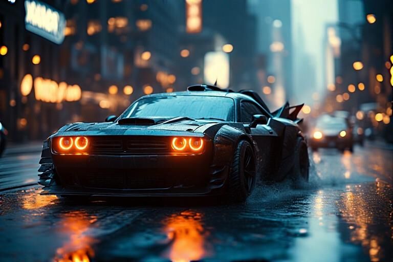 Modified Batmobiles in Different Makes and Models