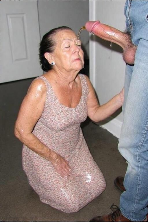 Granny Gets Pissed On