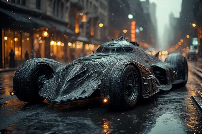 Modified Batmobiles in Different Makes and Models