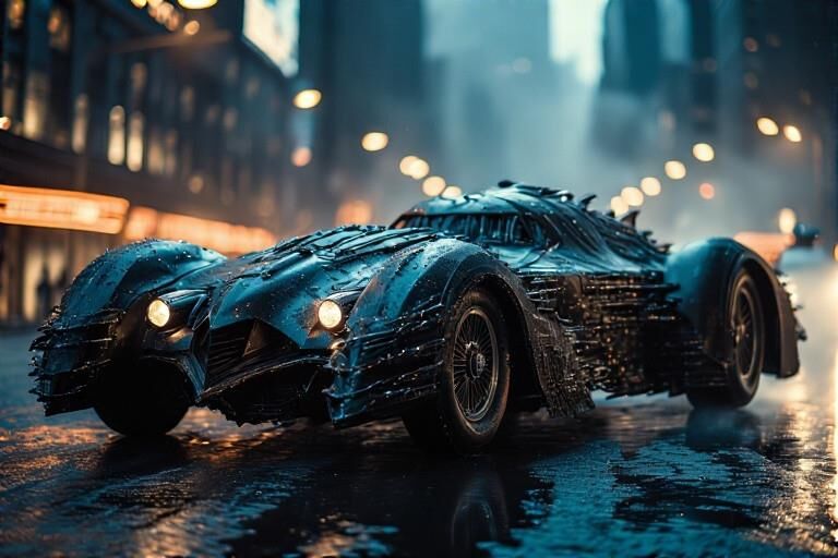 Modified Batmobiles in Different Makes and Models