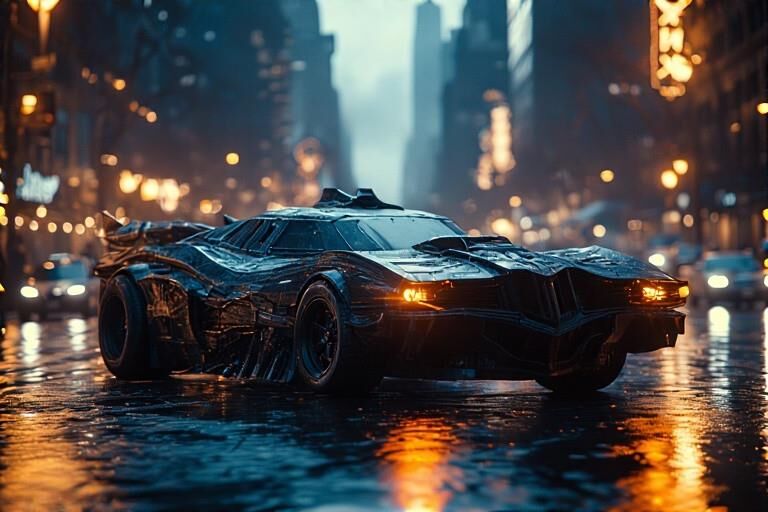 Modified Batmobiles in Different Makes and Models