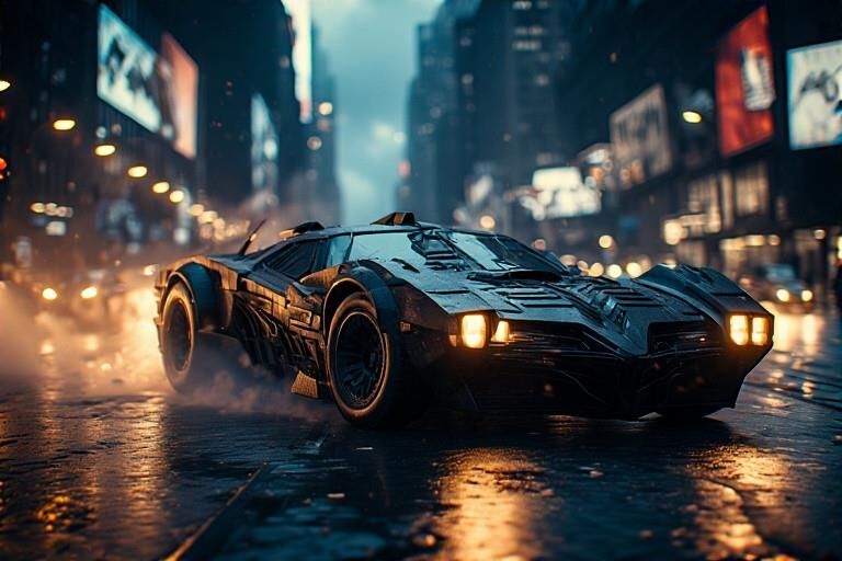 Modified Batmobiles in Different Makes and Models