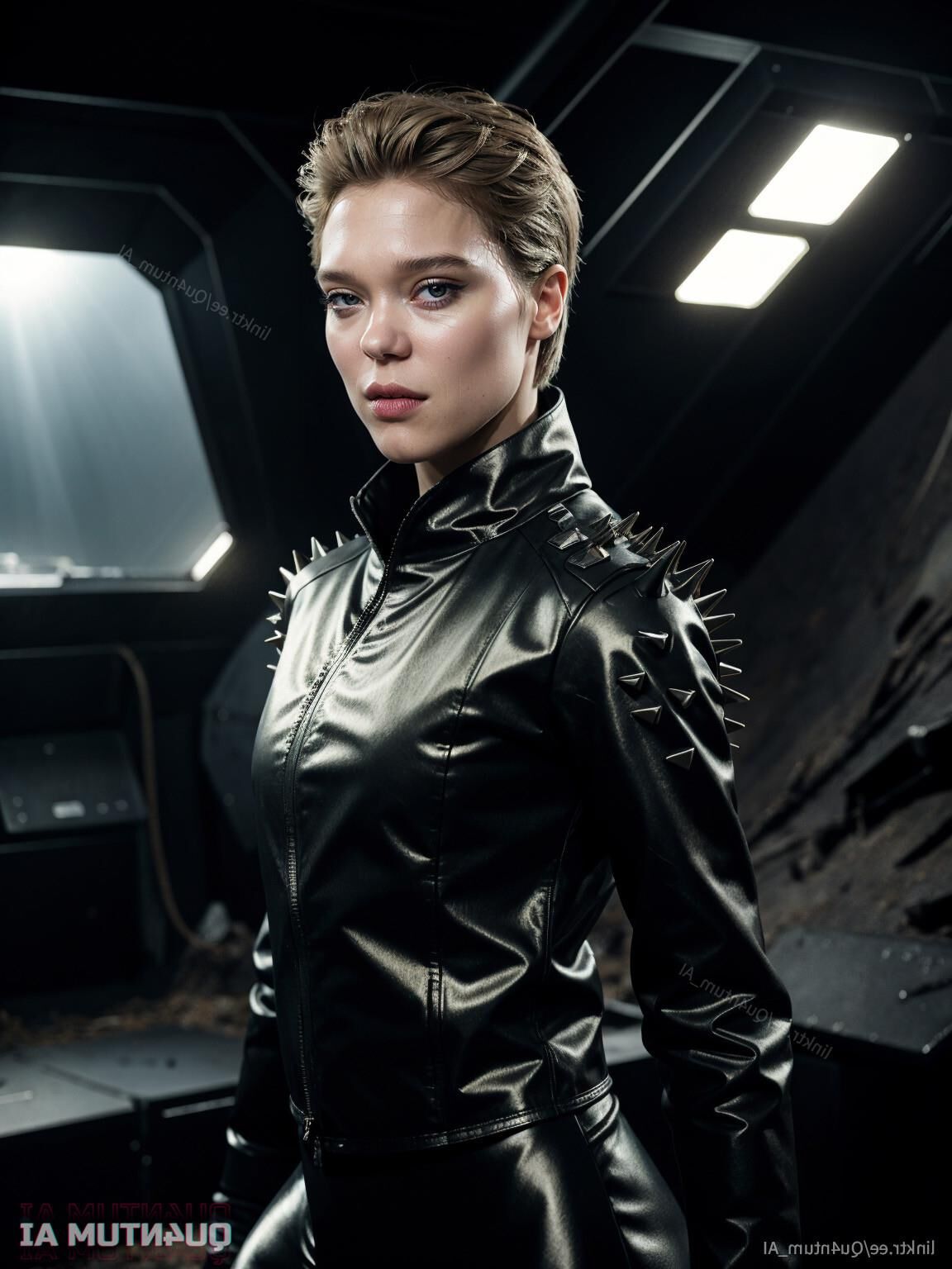 AI Lea Seydoux # French Actress Death Stranding Fragile cosplay 