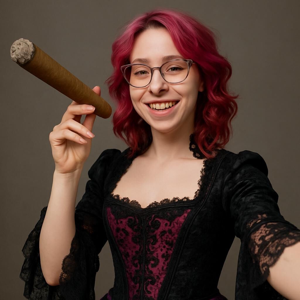 AI Huge Cigar Smoking Pics of the Day 