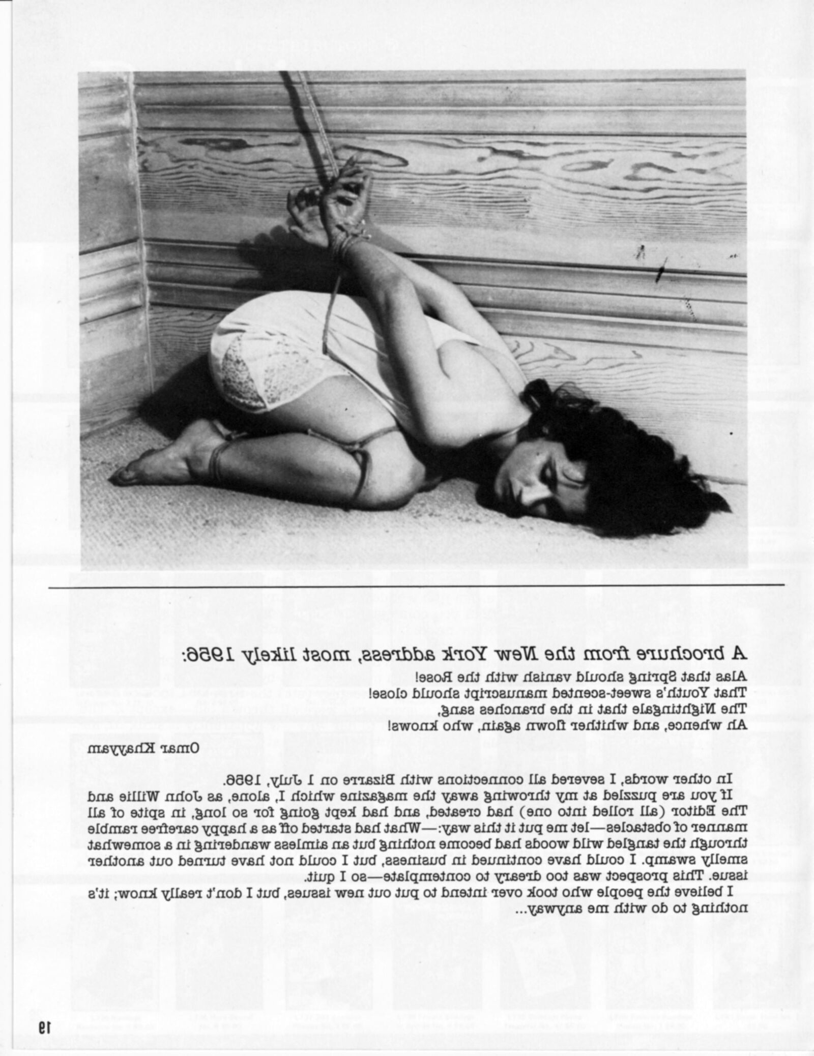 Vintage Bondage Magazine Ein John Willie -Portfolio