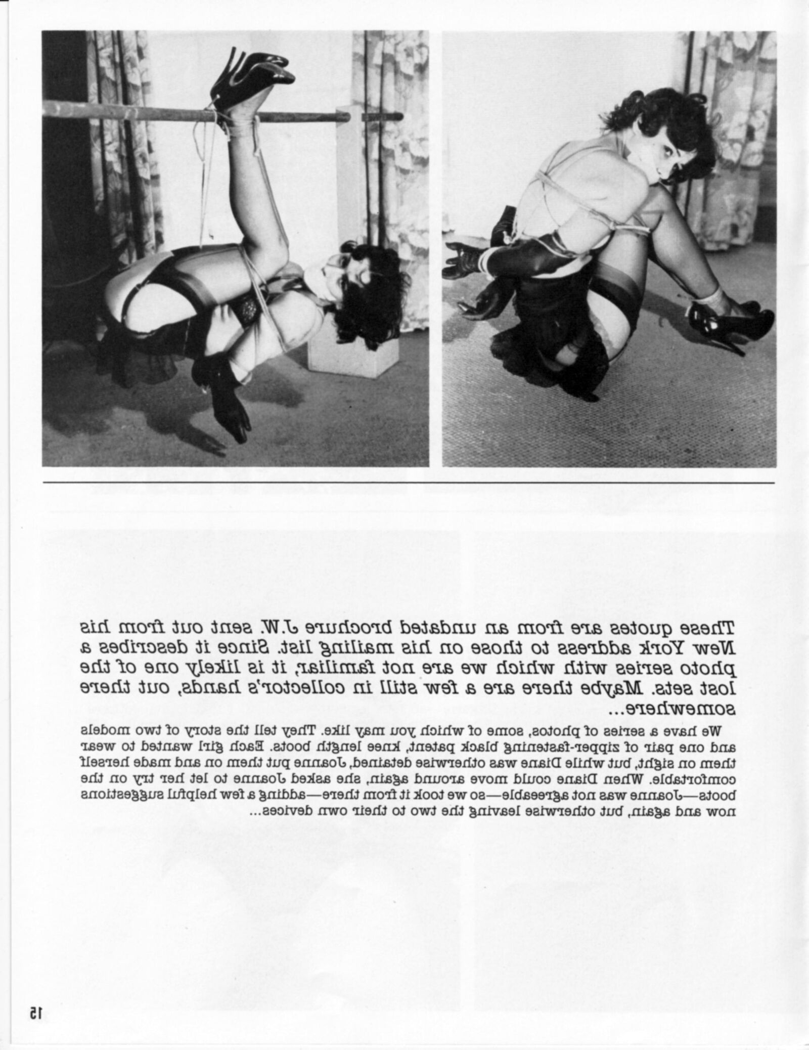 Vintage Bondage Magazine Ein John Willie -Portfolio
