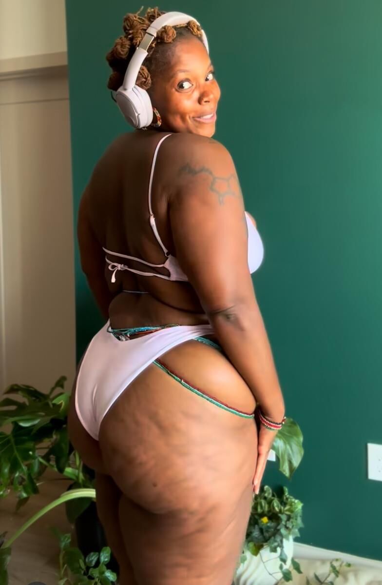BBW йога цыпочка