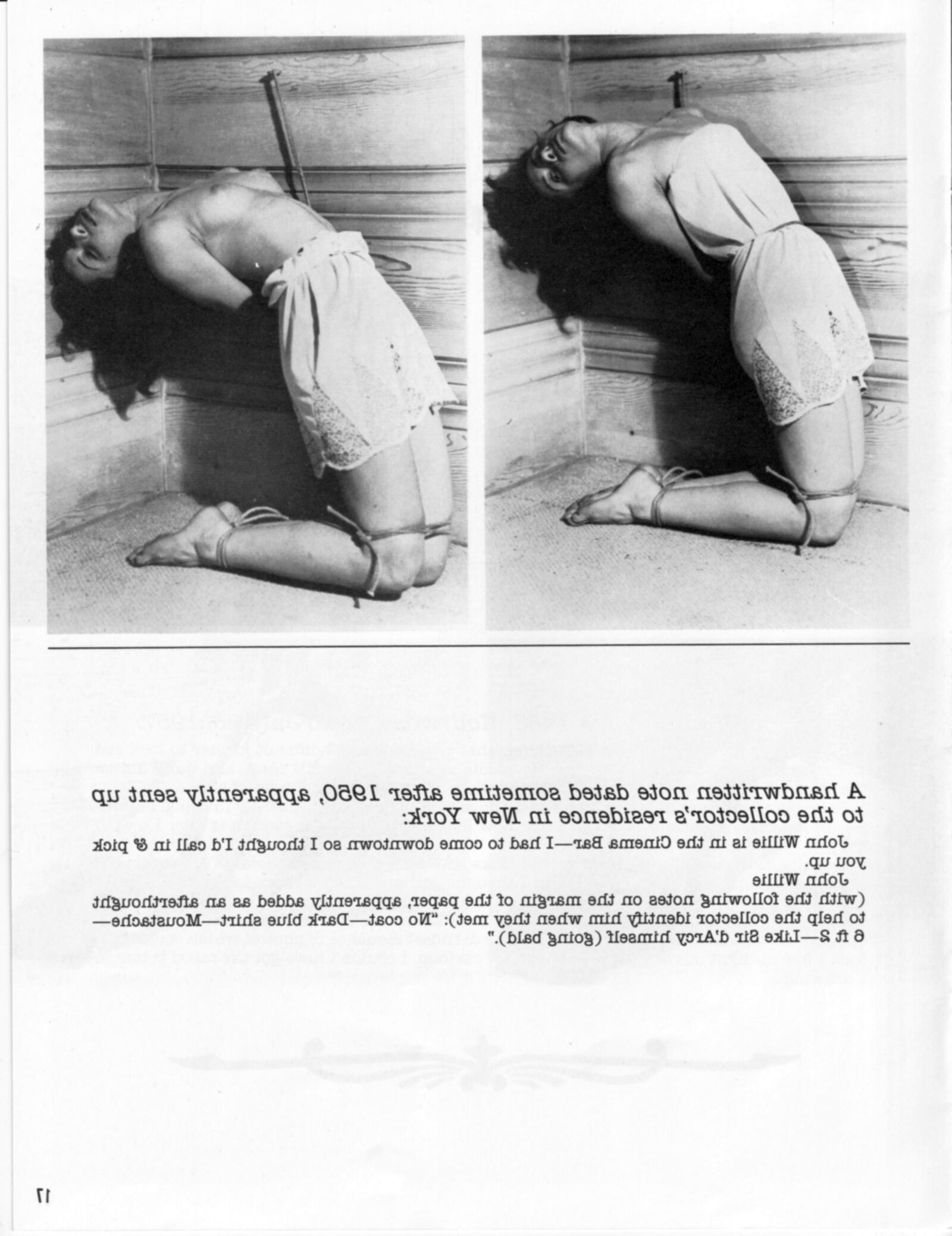 Vintage Bondage Magazine Ein John Willie -Portfolio