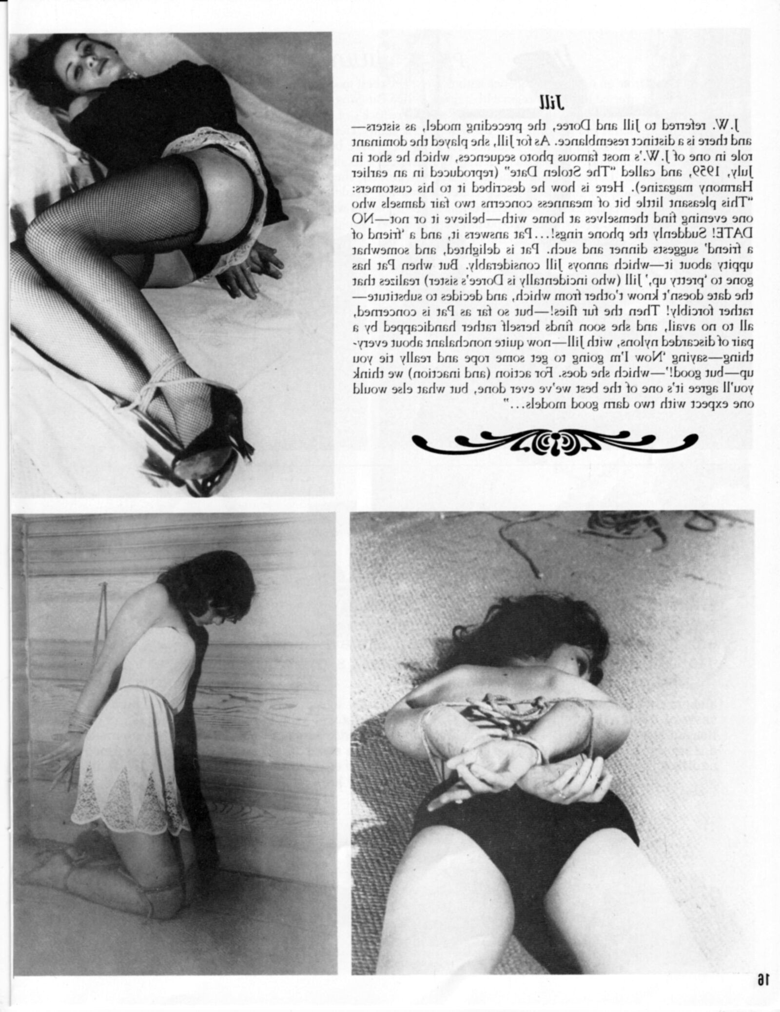 Vintage Bondage Magazine Ein John Willie -Portfolio