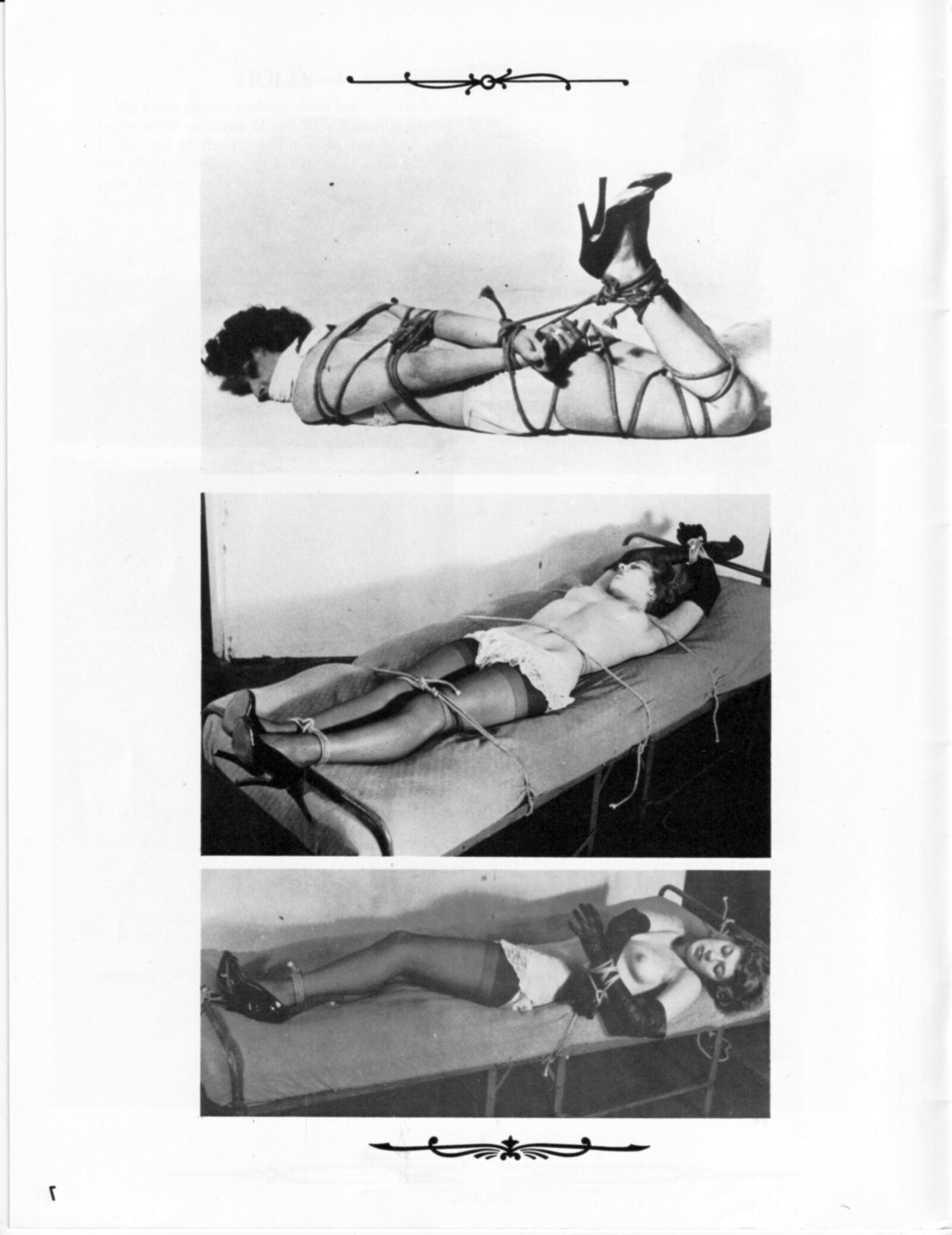 Vintage Bondage Magazine Ein John Willie -Portfolio