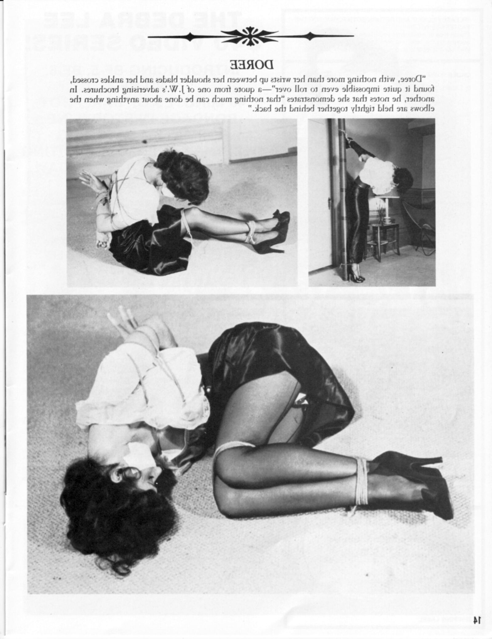 Vintage Bondage Magazine Ein John Willie -Portfolio