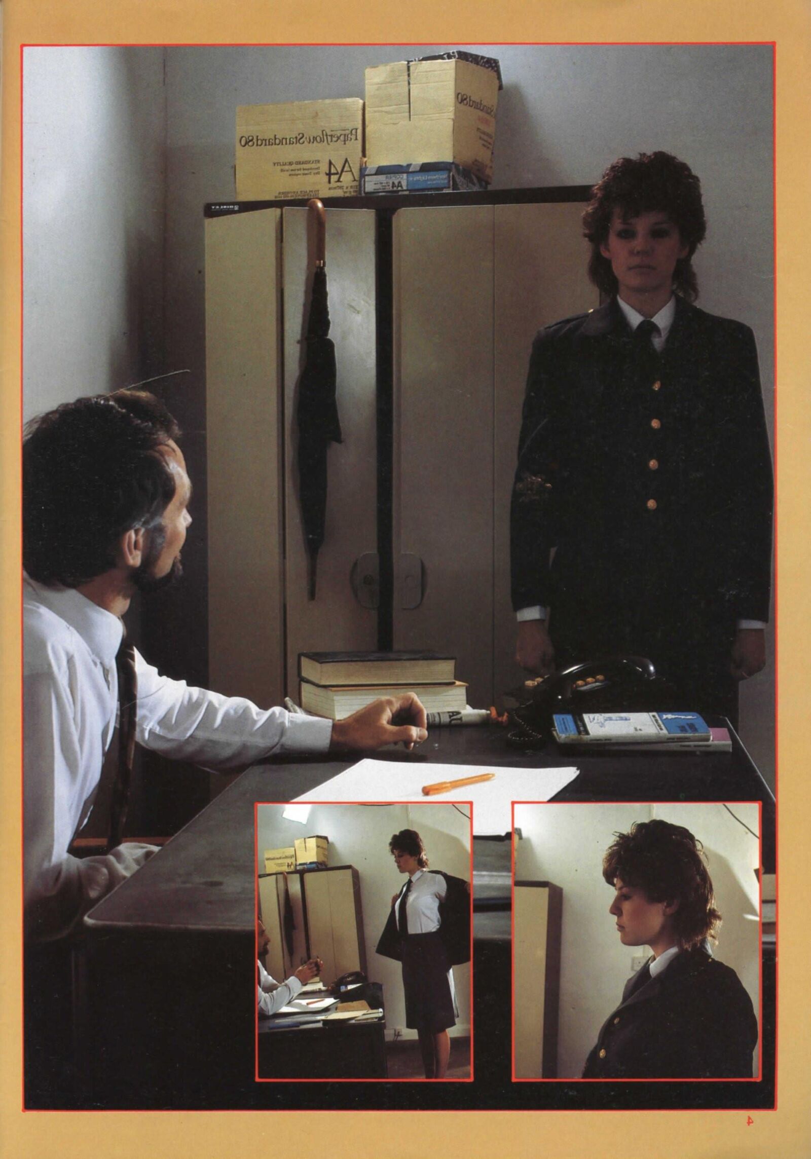 Retro Spanking Uniform Girls Problem (vollständig)