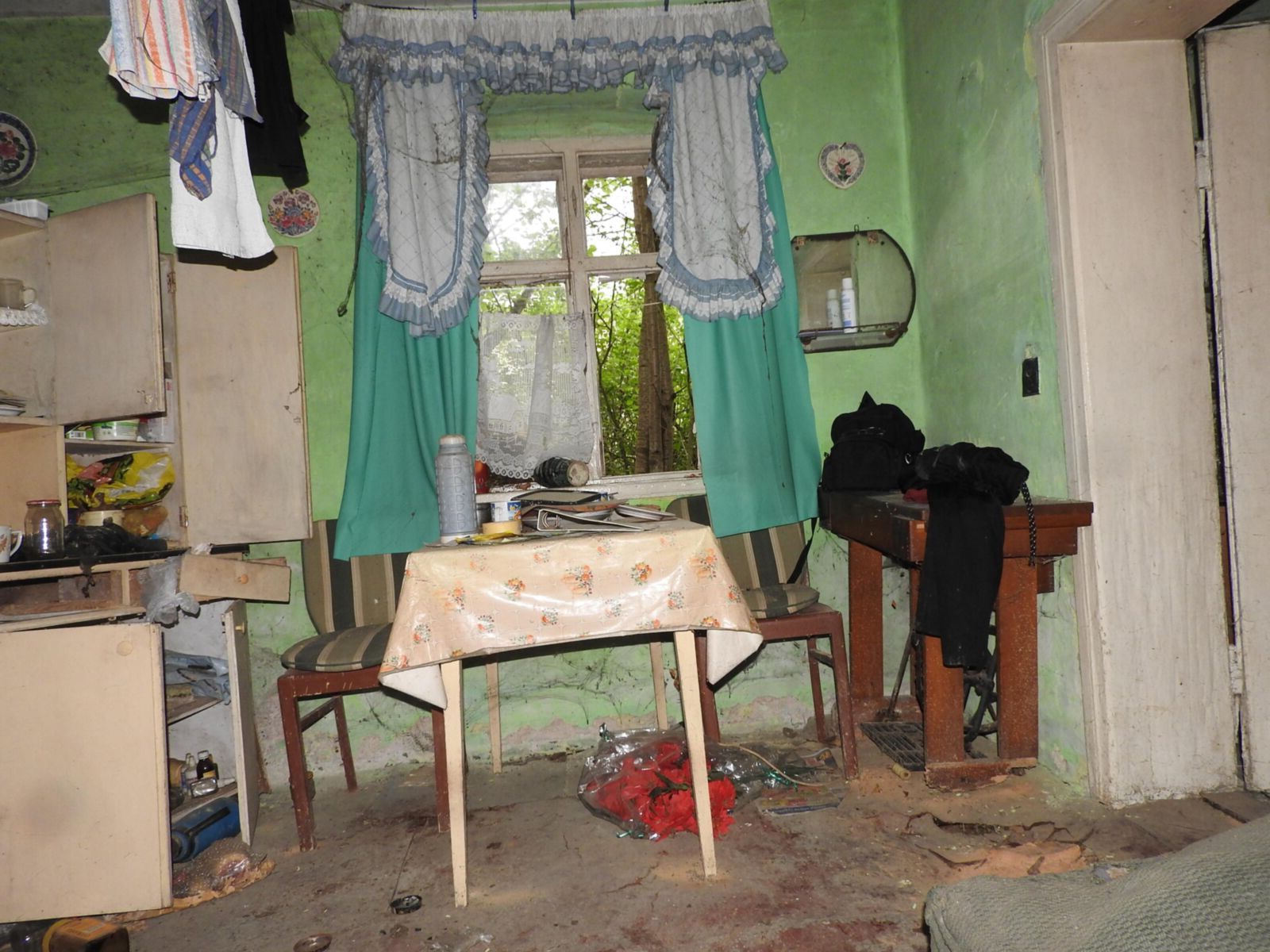 me from last Saturday in an abandoned house, Gaiki village