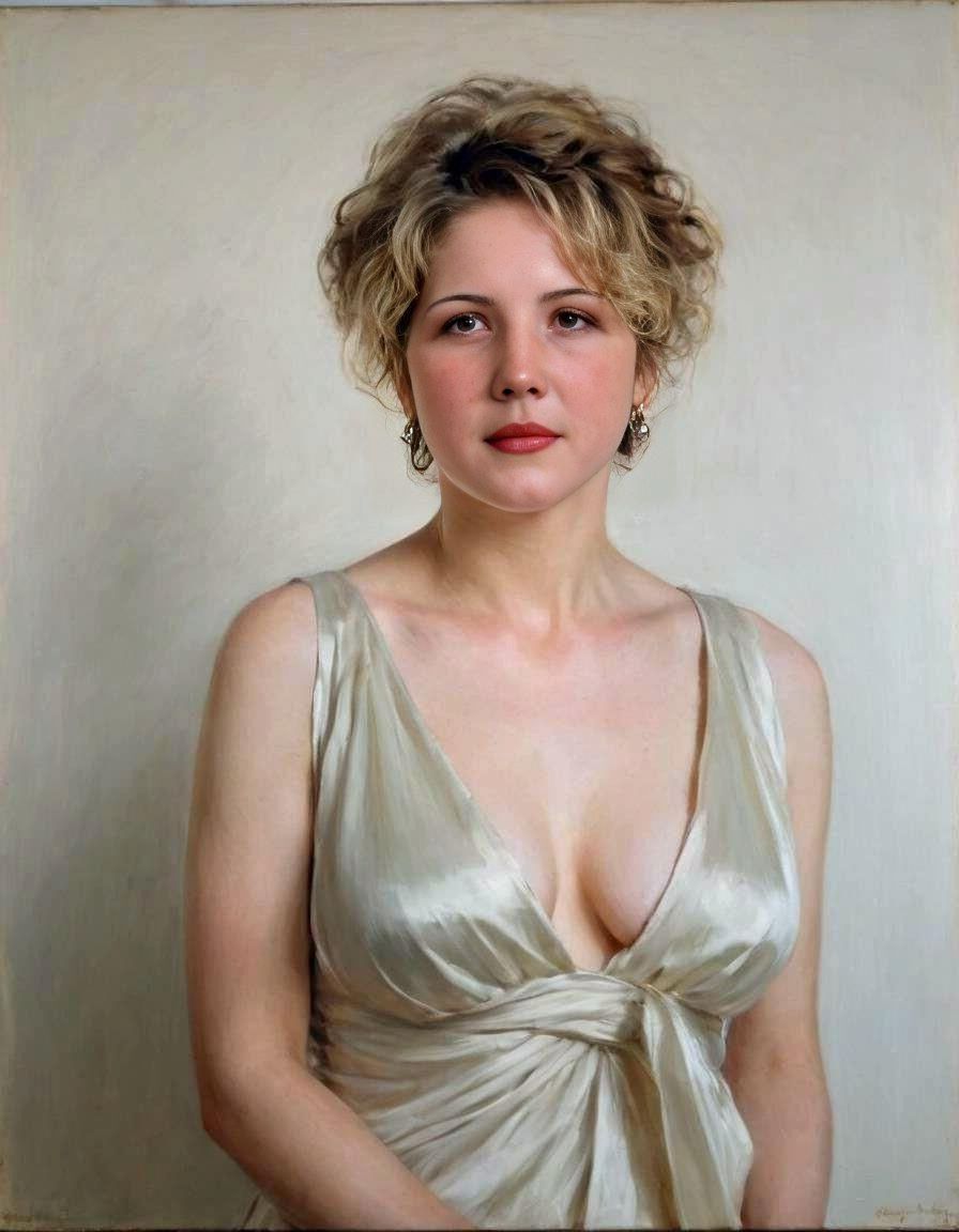 My mom at age yo (AI moderated}