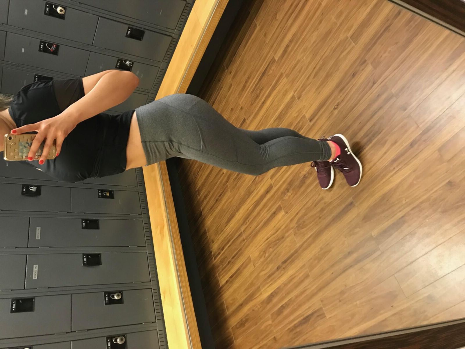 Cookie Chinese Slut Gym Selfies NN