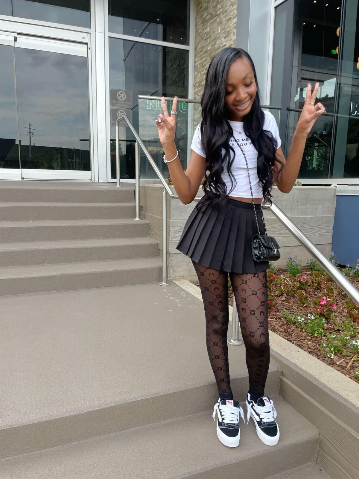 Ebony Pantyhose Beauties 