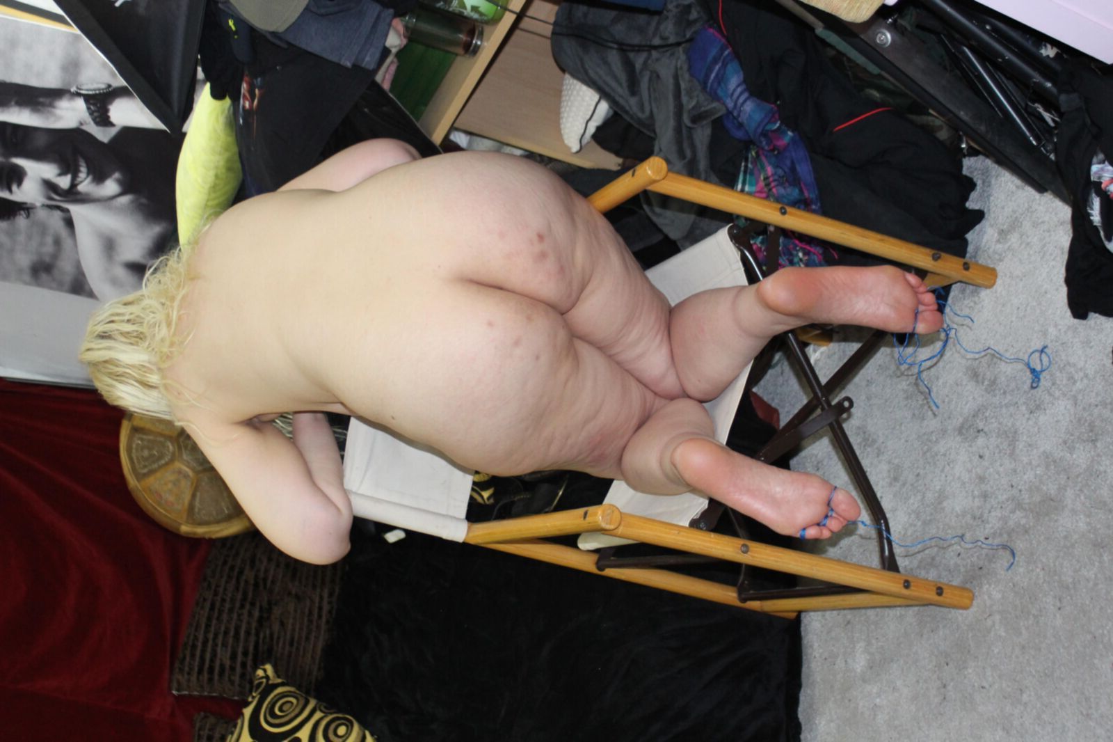 blond wife exposed bdsm
