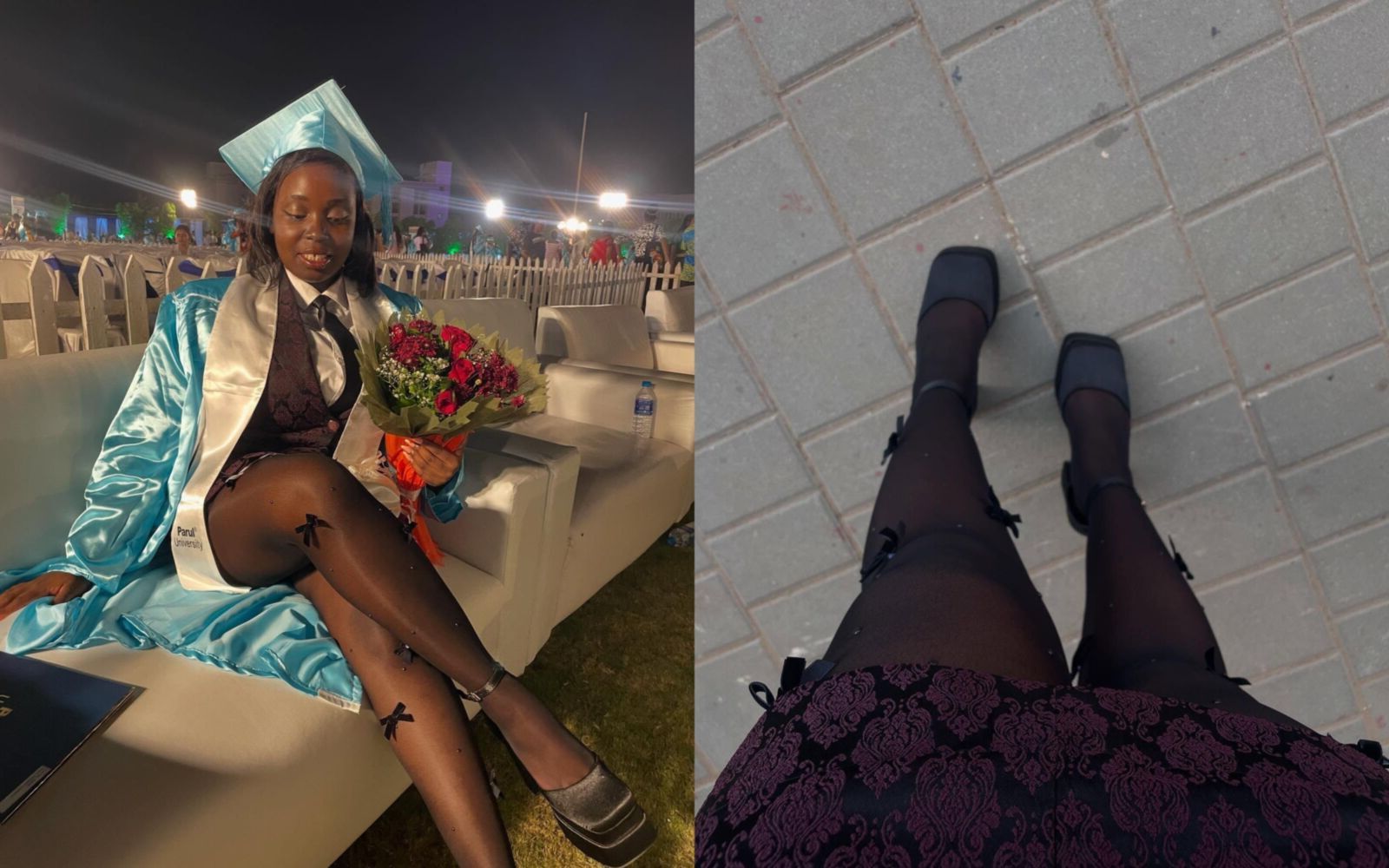 Ebony Pantyhose Beauties 