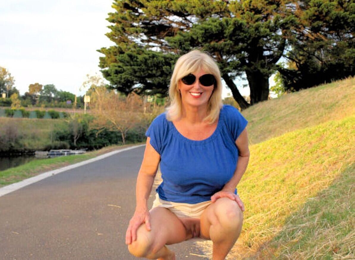Our LADY DIANE welcomes you with HER LEGS APART!