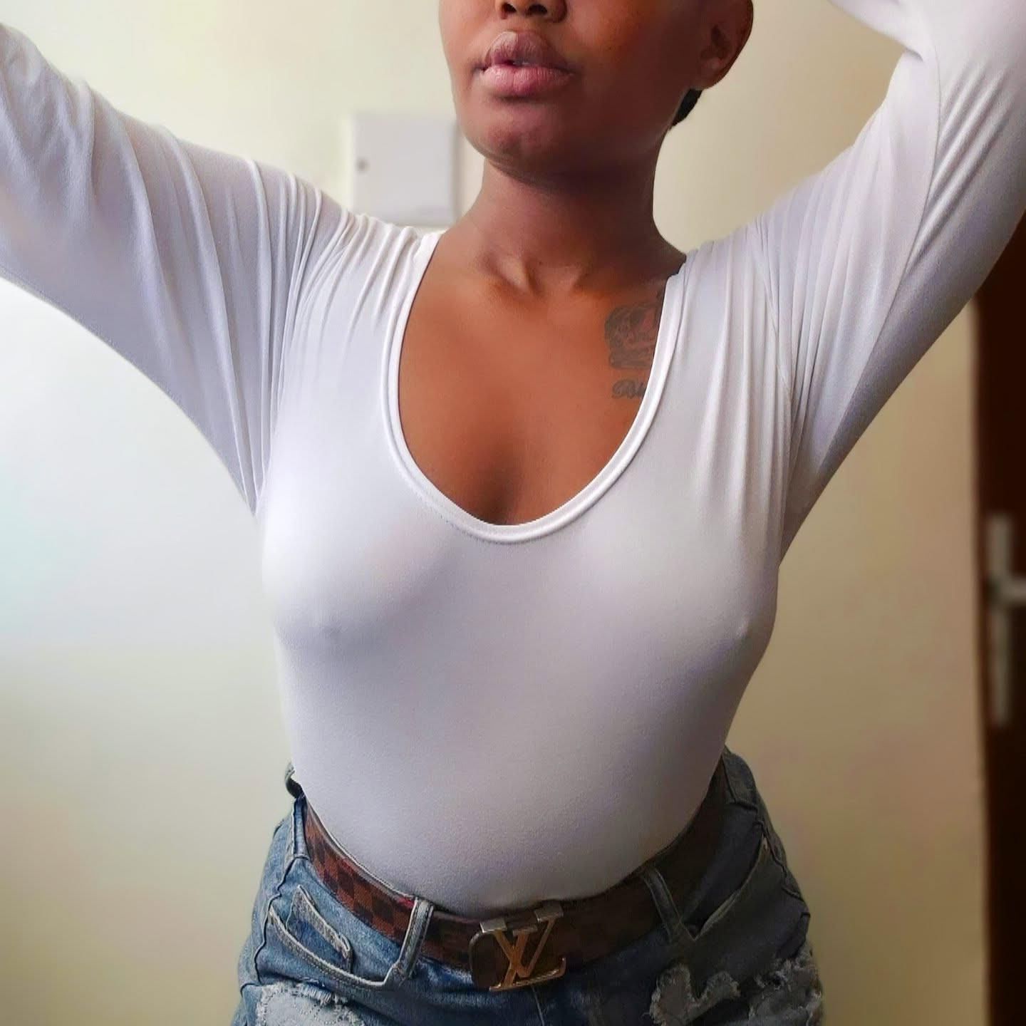 Nude Kenyan socialite Sandra Bossett Kaluki 