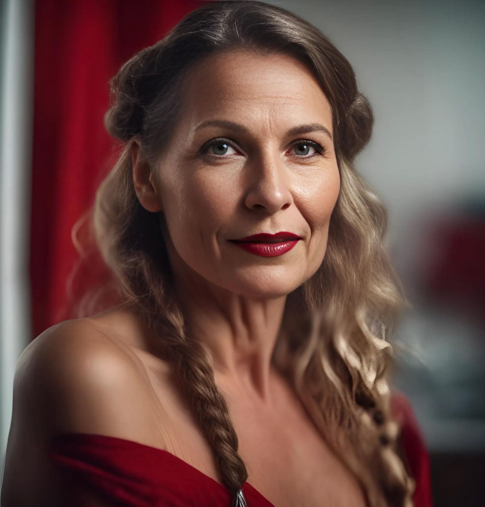 AI MATURE red lips