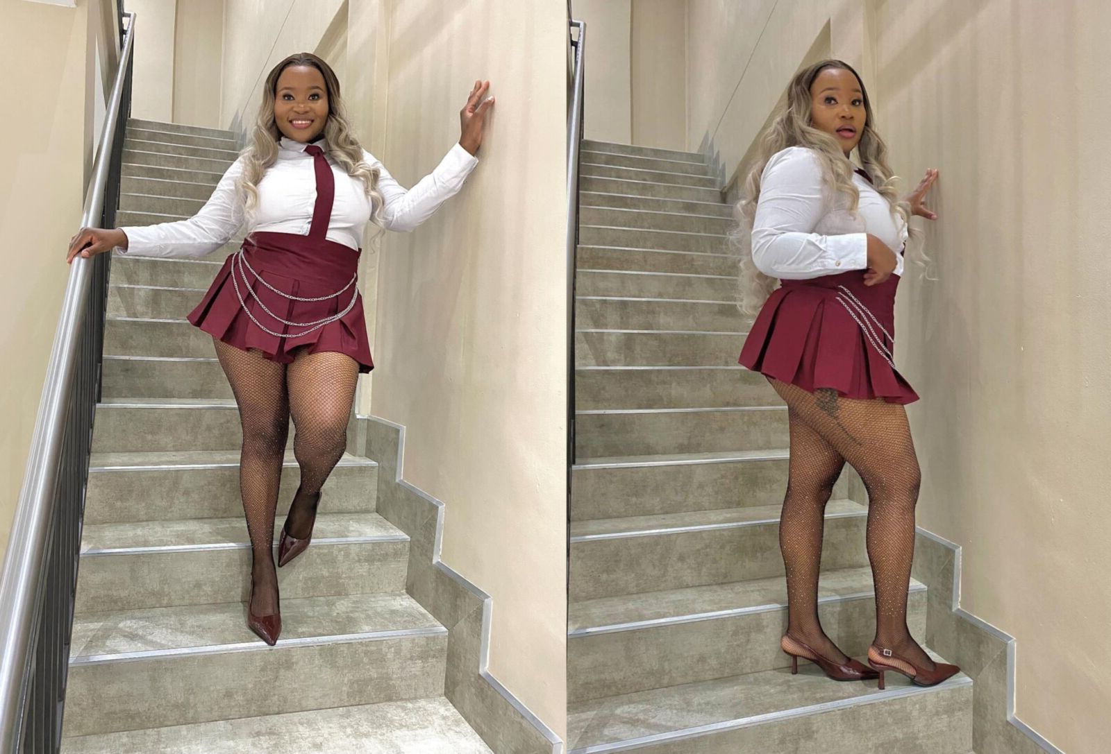 Ebony Pantyhose Beauties 