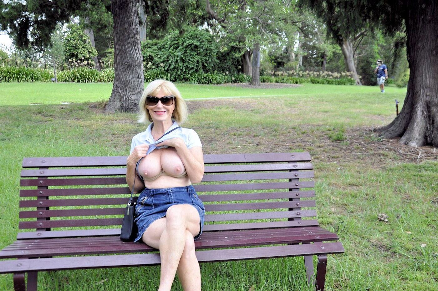 LUSCIOUS LADY DIANE goes WILD: BUSH, BEACH and PARKS!