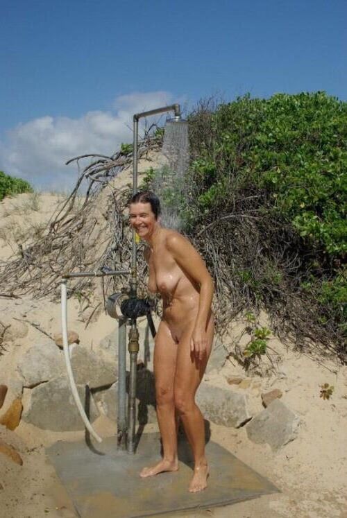 Hot wives in the shower