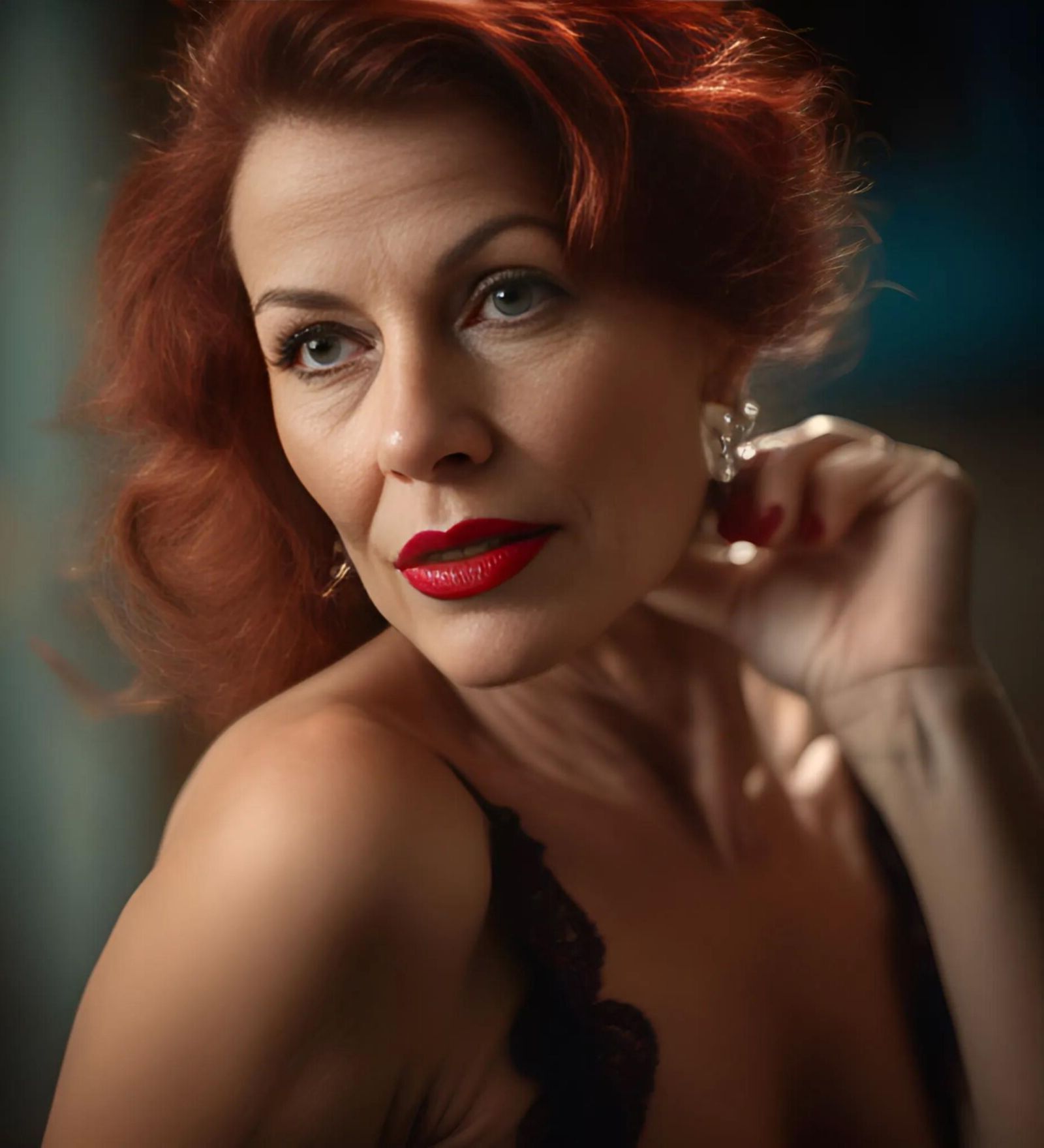 AI MATURE red lips
