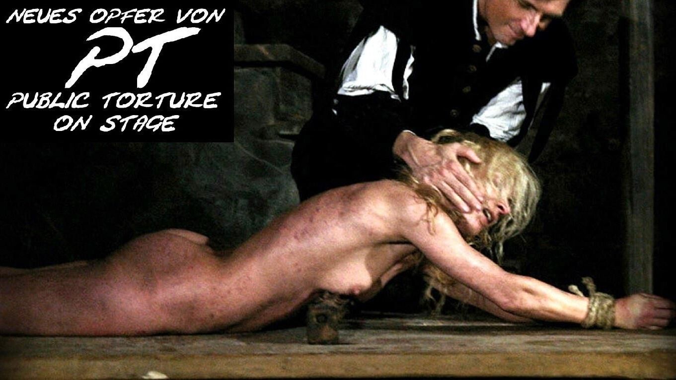 PT neue Opfer public torture on stage 