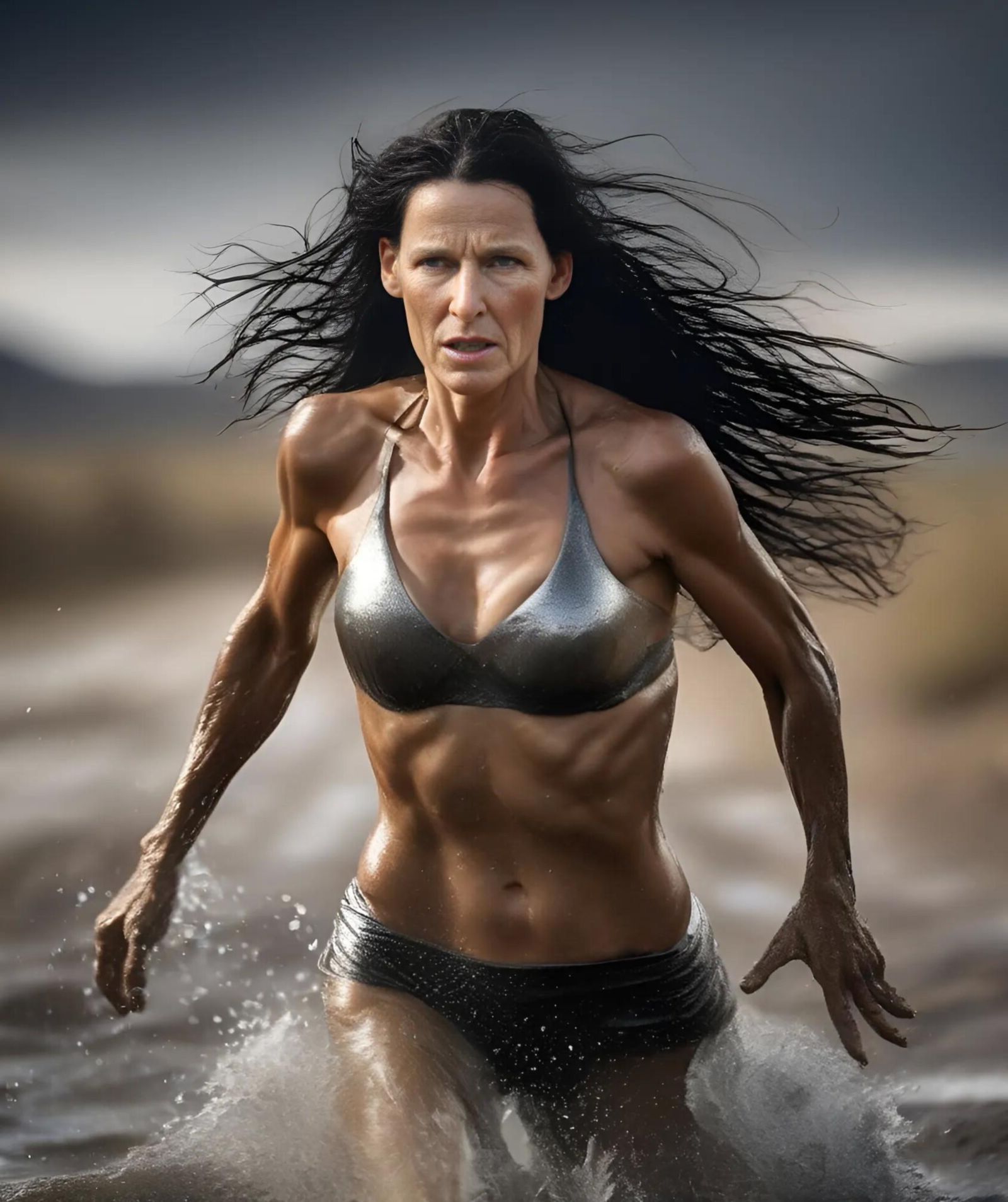 AI Granny Running