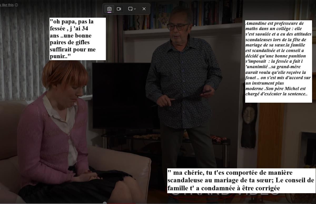 la punition d'Amandine ( story)