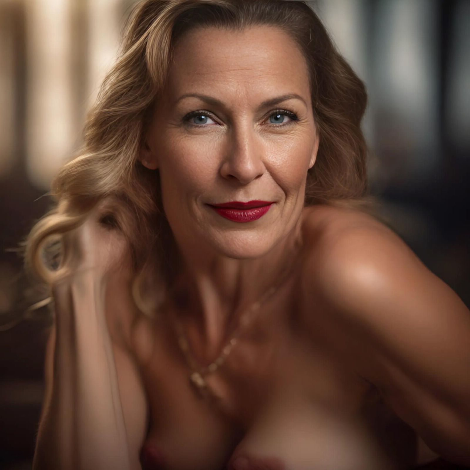 AI MATURE red lips