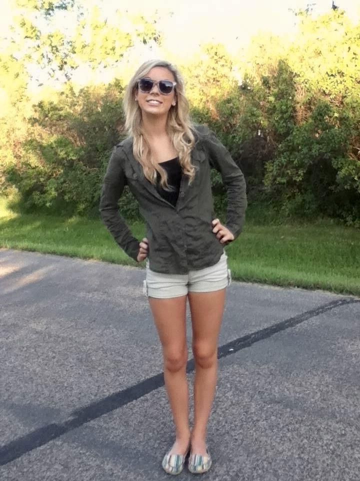 Sexy slim brunette 
