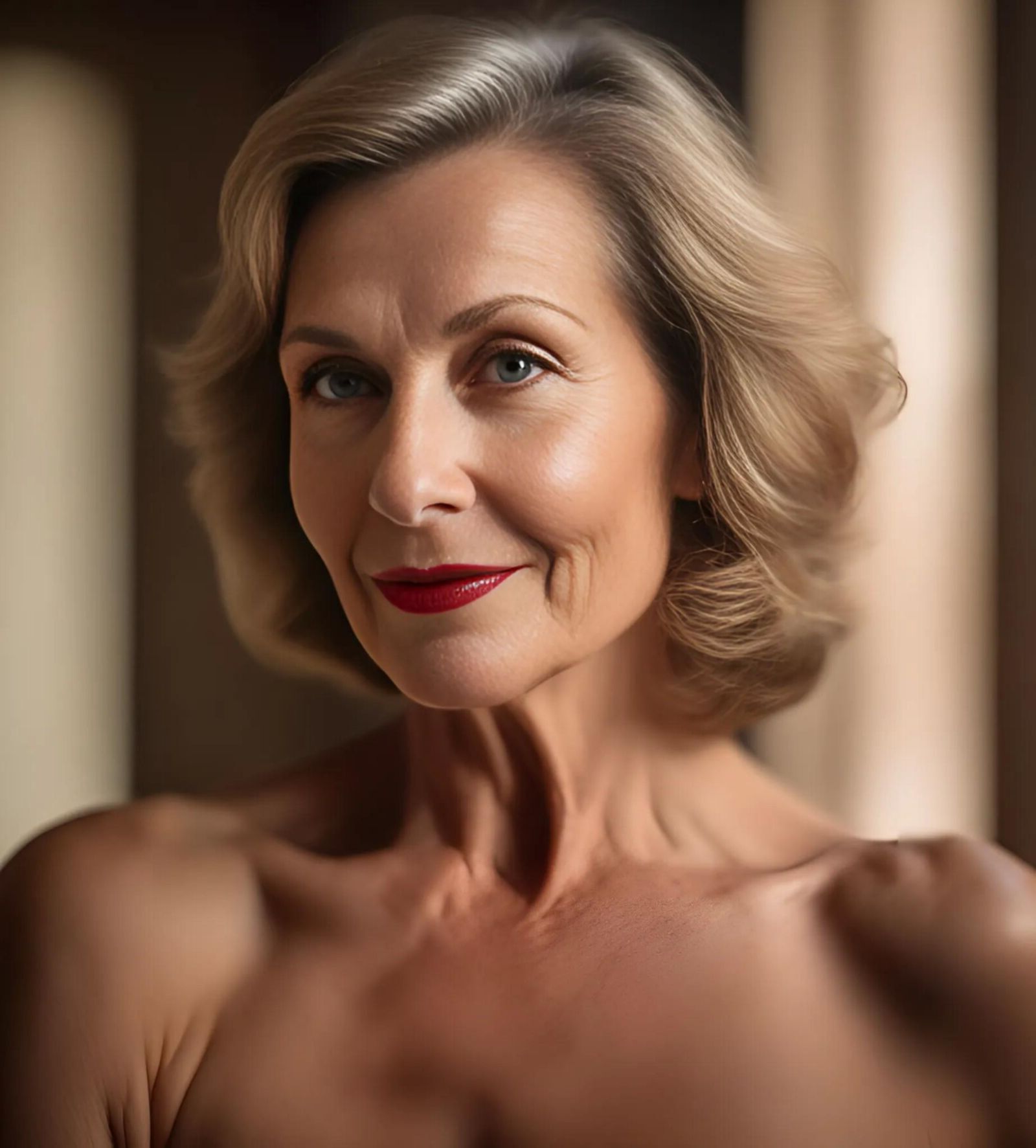 AI MATURE red lips