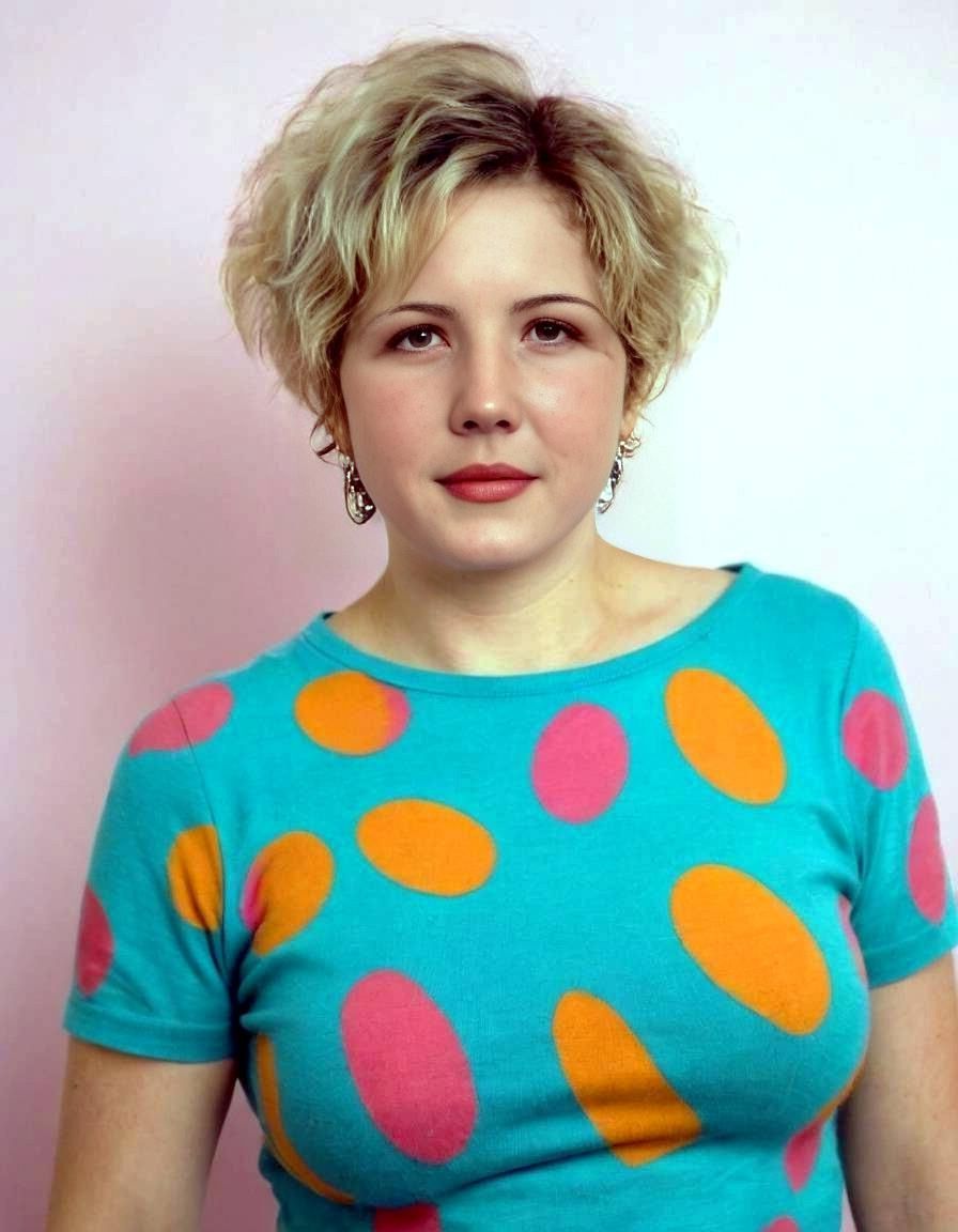 My mom at age yo (AI moderated}