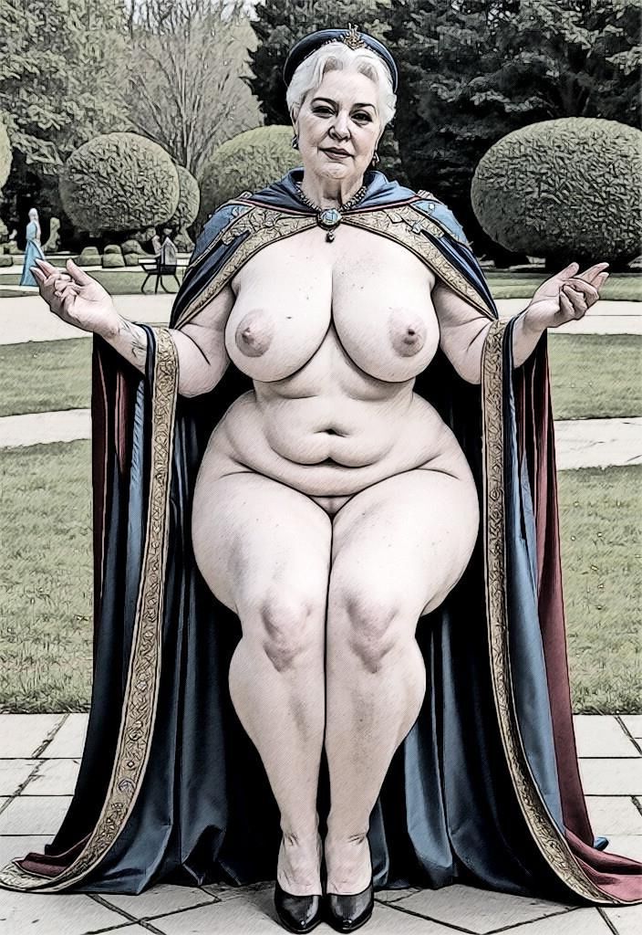 Curvy Mature Sketch 