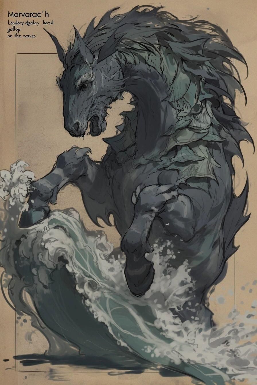 Mythical Creatures Morvarc'h
