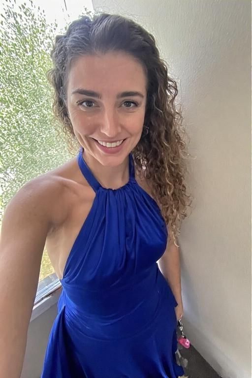 Women in Halter Neck Dresses