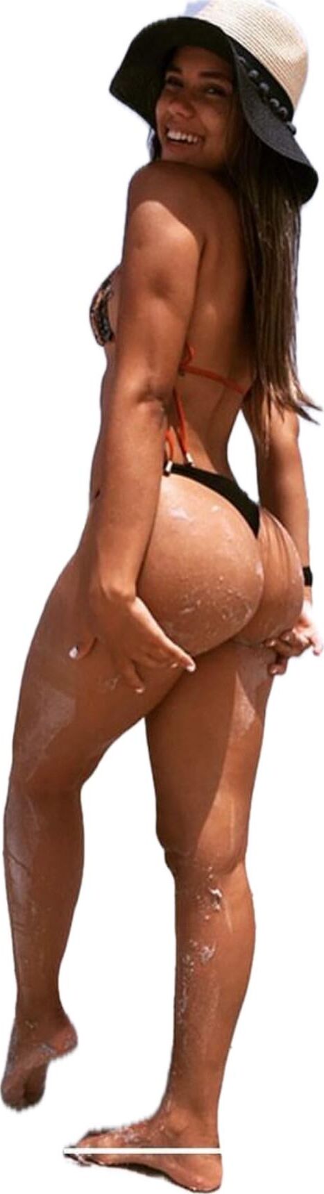 Latina Cute Big Butt Stickers 