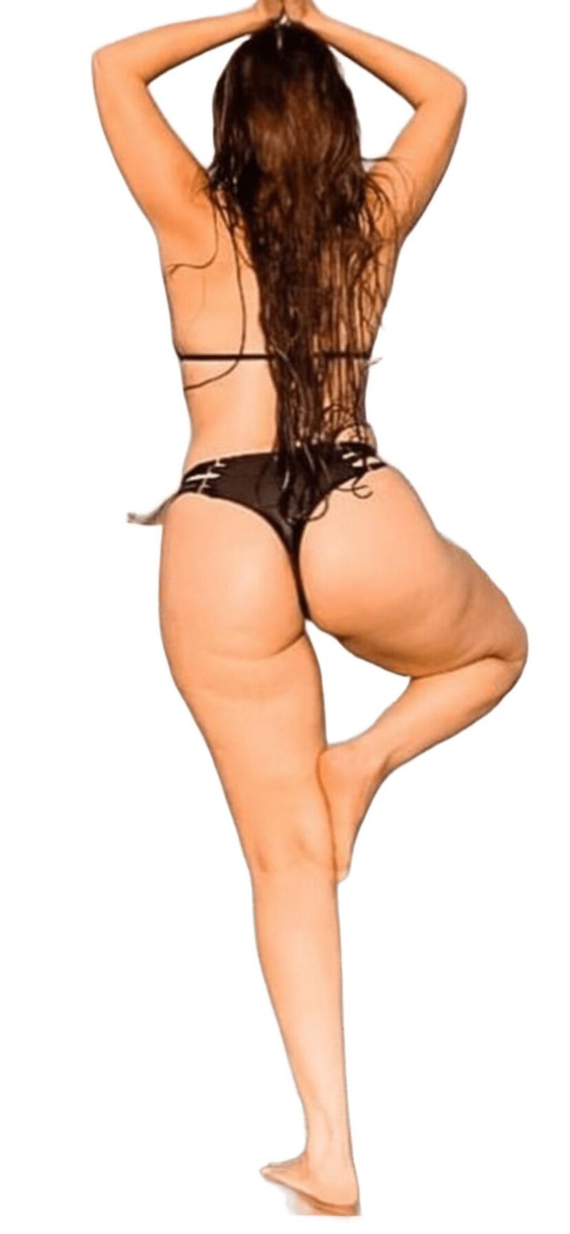 Latina Cute Big Butt Stickers 