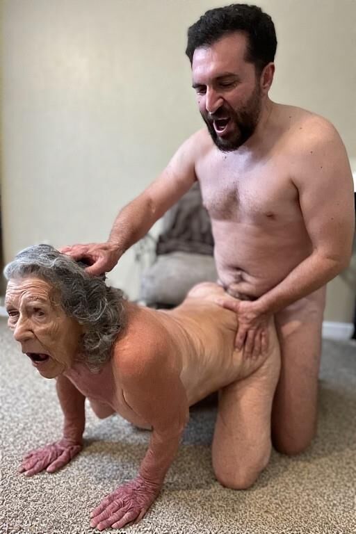 Granny Doggy Style