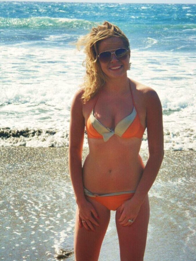 Skinny Polish Monika in Yellow bikini