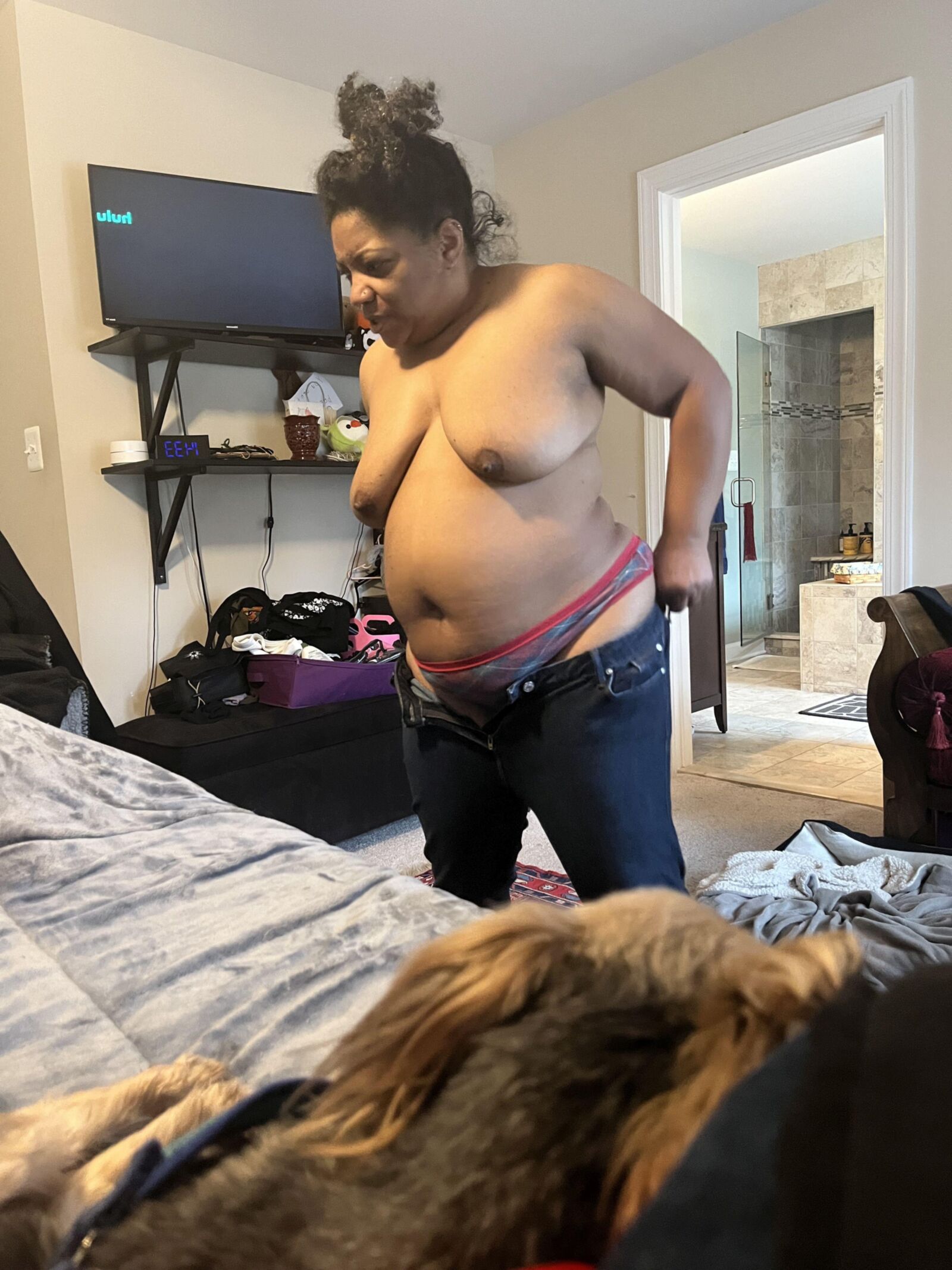 Black BBW Candids