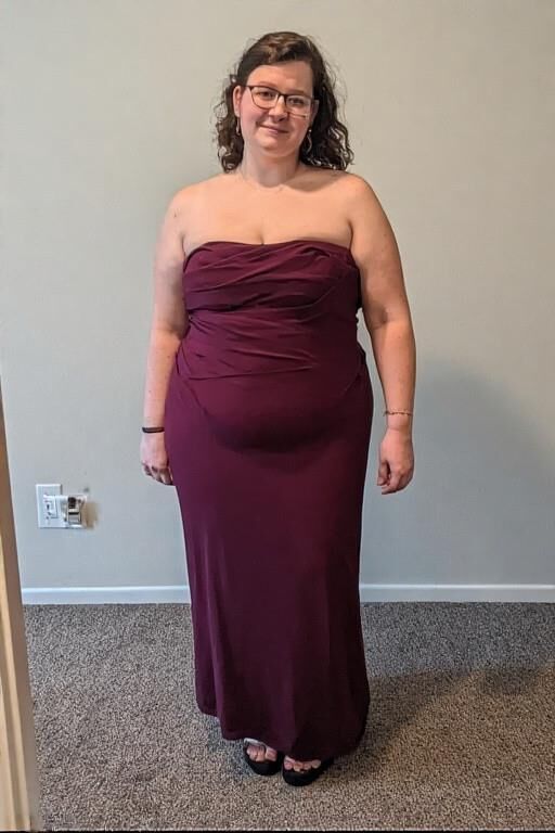 Chubbies in Strapless Dresses