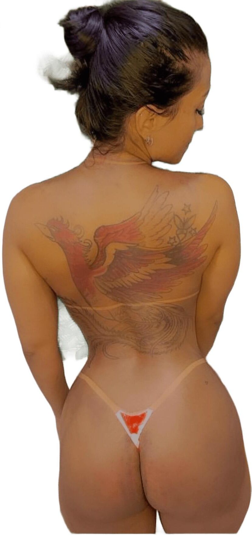 Latina Cute Big Butt Stickers 