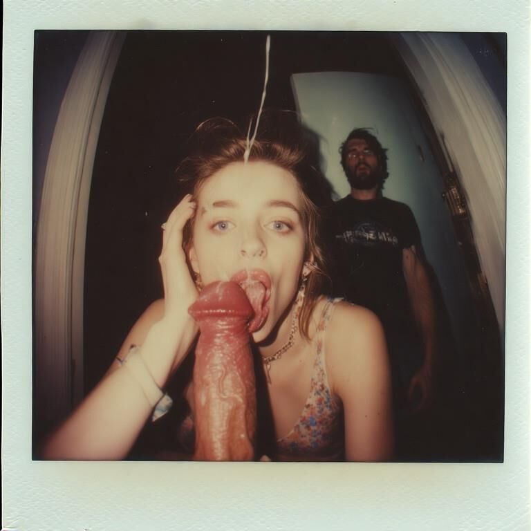 Caught blowing her stepbrother. (Brojob) 